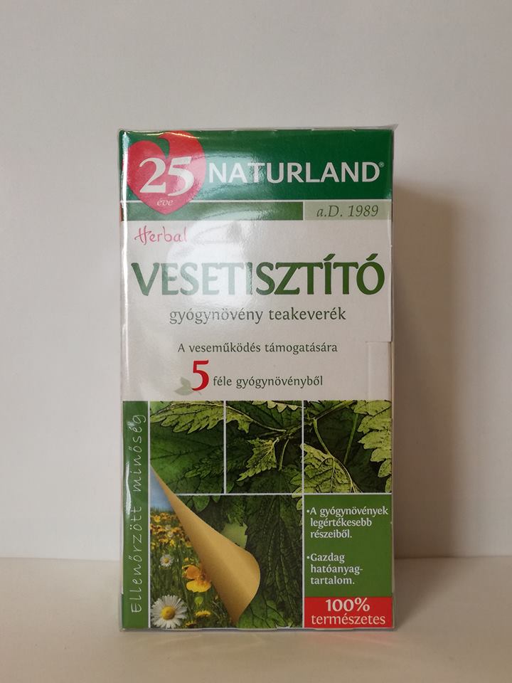 Naturland vesetisztító tea 20x1,6g 32 g