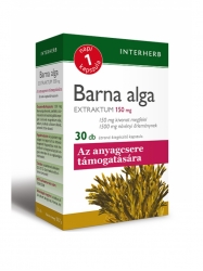 INTERHERB BARNA ALGA KAPSZULA 30DB