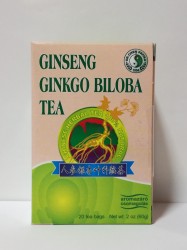 DR CHEN GINSENG GINKGO BILOBA - ZÖLDTEA filt 20x3g