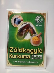DR CHEN ZÖLDKAGYLÓ KURKUMÁVAL KAPSZULA 60X