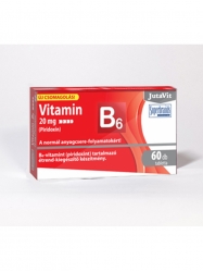 JUTAVIT B6 20mg VITAMIN 60DB (piridoxin)