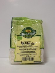 BIOPONT BIO FEHÉR RIZS, HOSSZÚszemű 500g