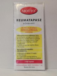 MOTTO TAPASZ SÁRGA 2DB-OS (reuma)
